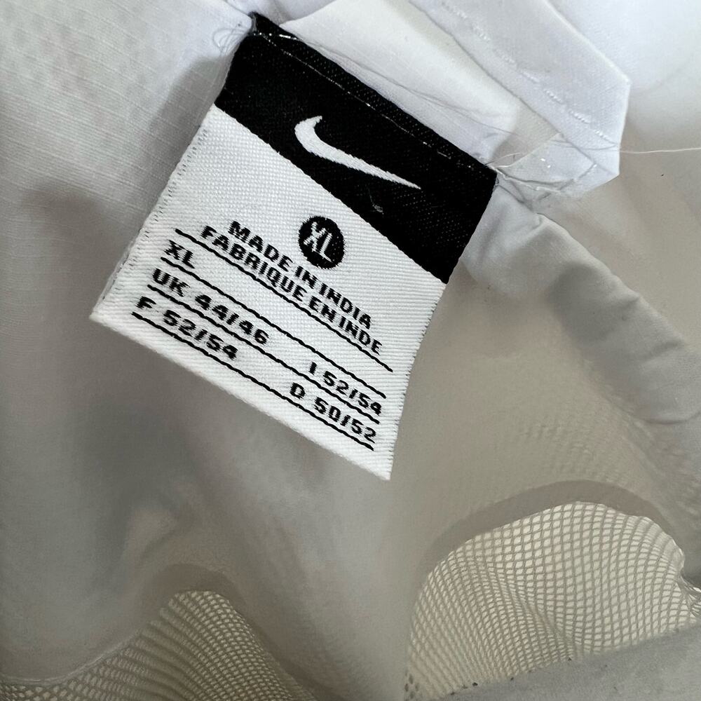 Nike Inter Milan Track Jacket XL Mens Soccer White Blue Full Zip Windbreaker New - Picture 11 of 11